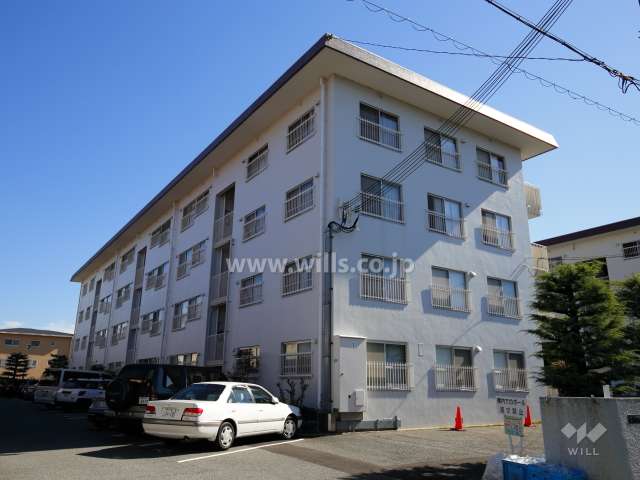 仁川フラットA棟の外観（北西側から）