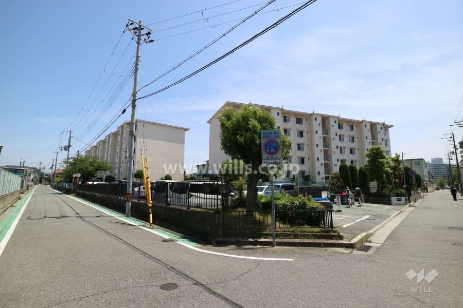 上田東町住宅の遠景