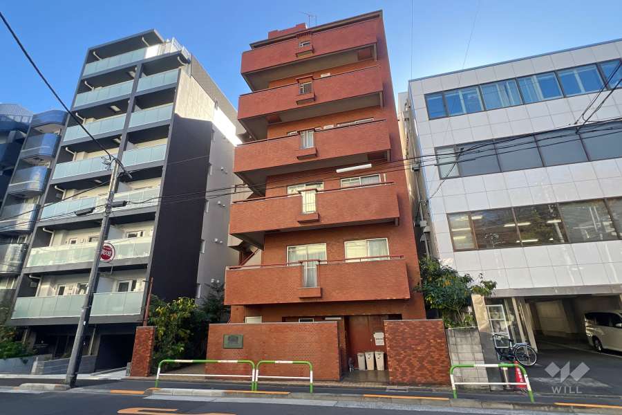 ライオンズマンション小石川の外観（北西側から）