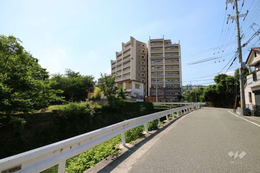 ハイネスクラウズ宝塚中山ボスタージェの遠景