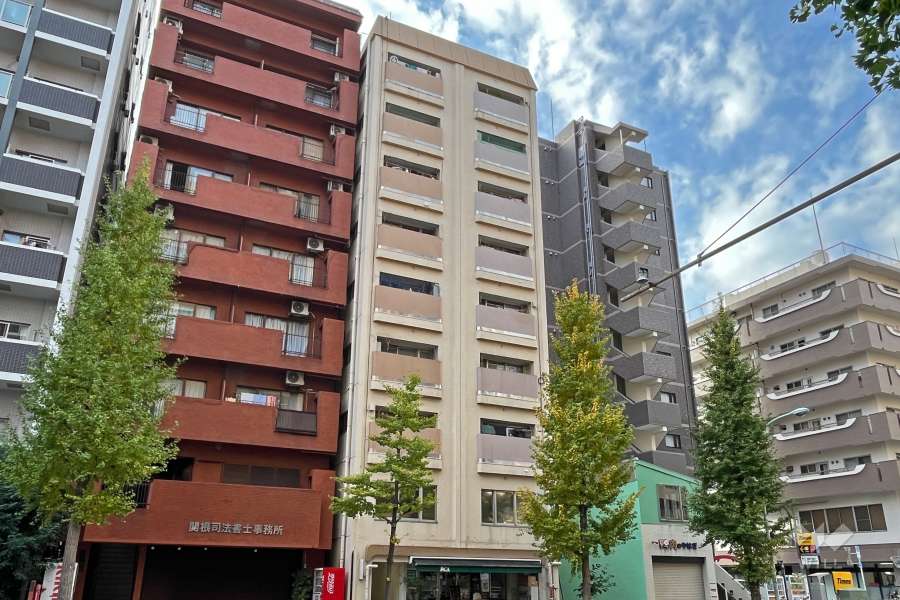 セブンスターマンション護国寺の外観（東側から）