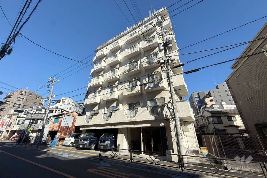 サンフラットマンションの外観（南側から）