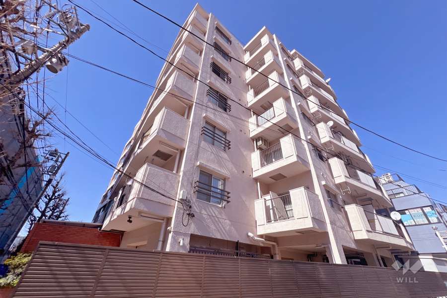 リレント白山の外観（南東側から）