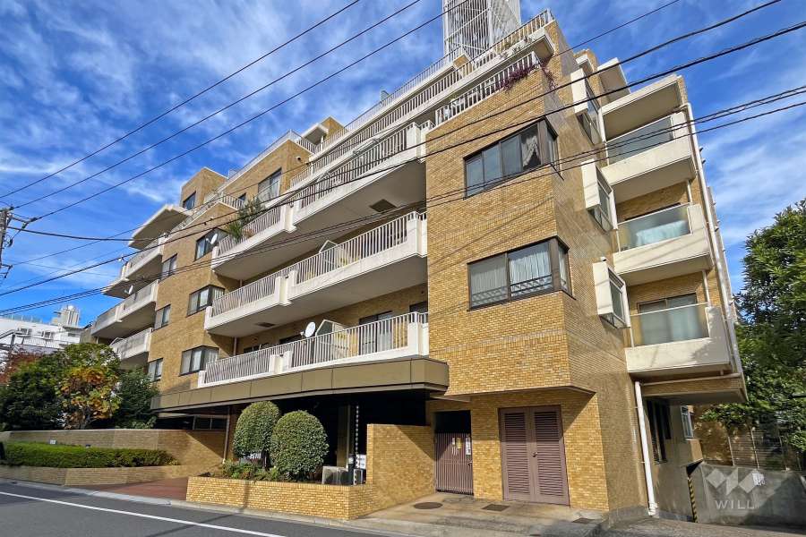 ヴェラハイツ小石川の外観（南側から）