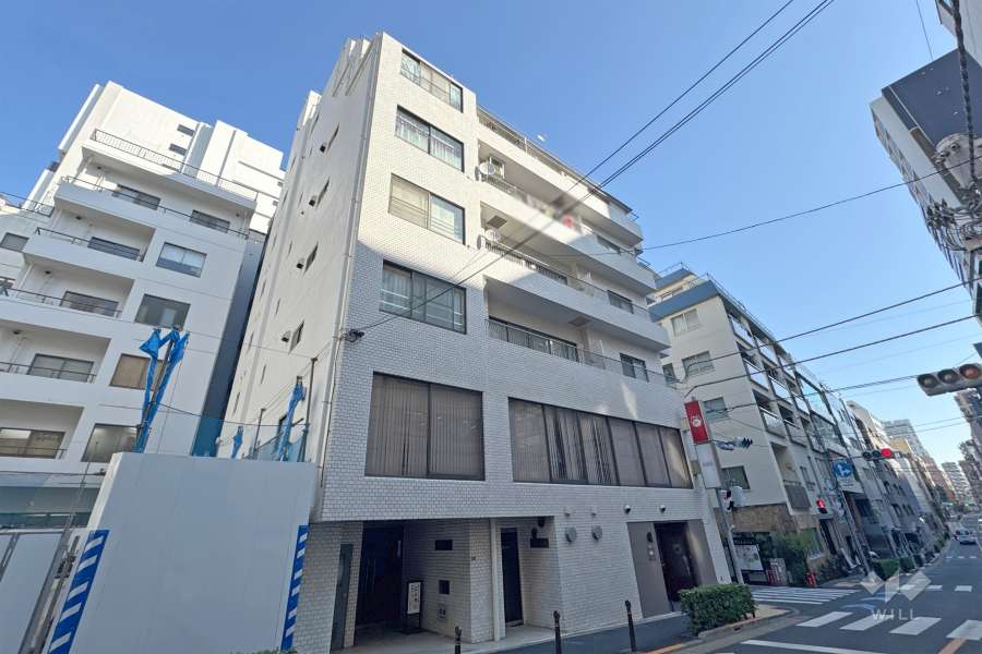 メゾンルグラン本郷の外観（南西側から）