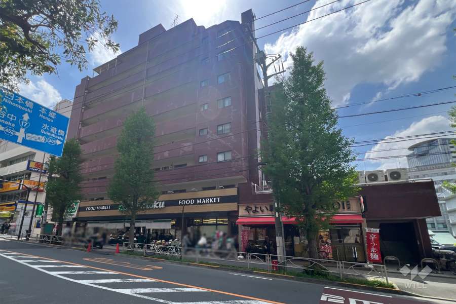 白山グリーンハイツの外観（北東側から）