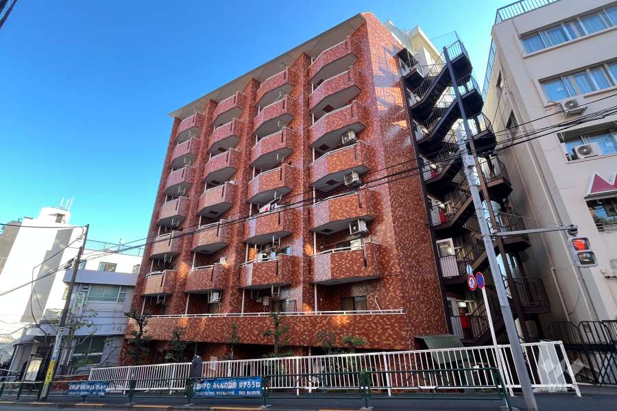 コンドミニアム千駄木の外観（北西側から）