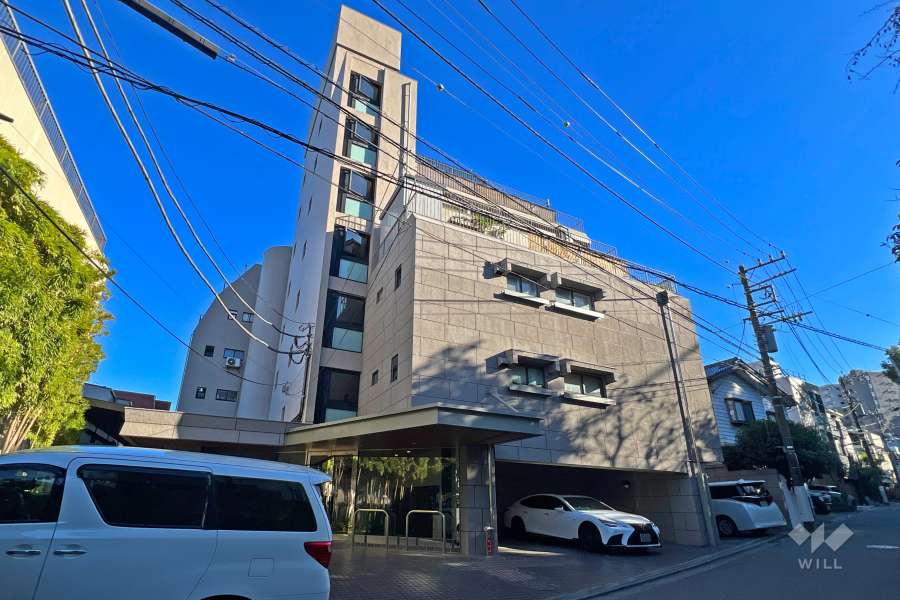 コーポ小石川の外観（北西側から）