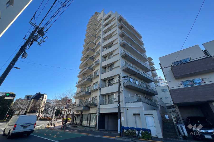 小石川ビューパレーの外観（北東側から）