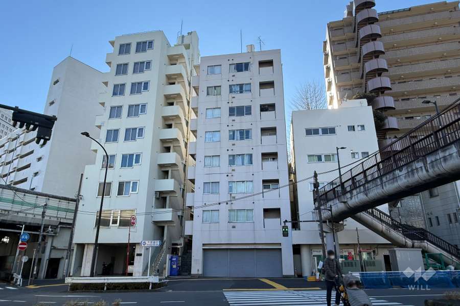 メゾンド目白台の外観（北側から）