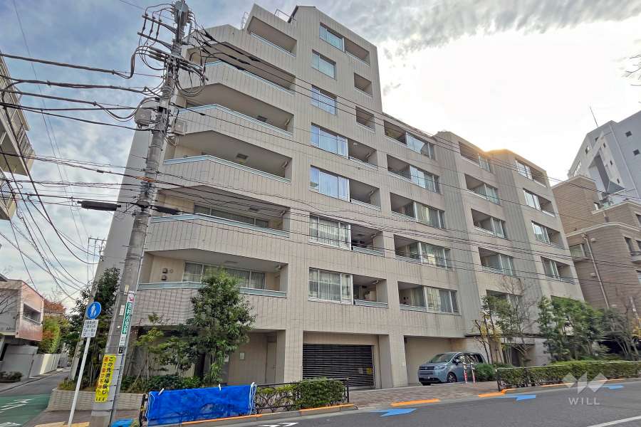 ディアナコート小石川竹早の外観（北西側から）