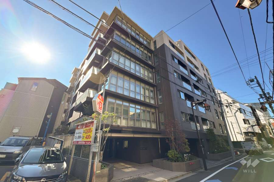 ザサンメゾン文京本郷エルドの外観（北東側から）