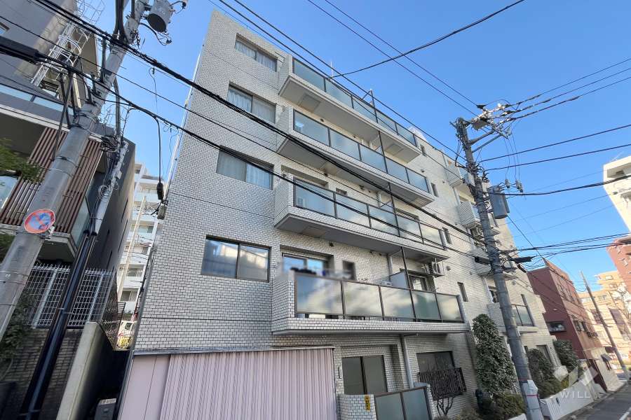 小石川ハイツの外観（南東側から）