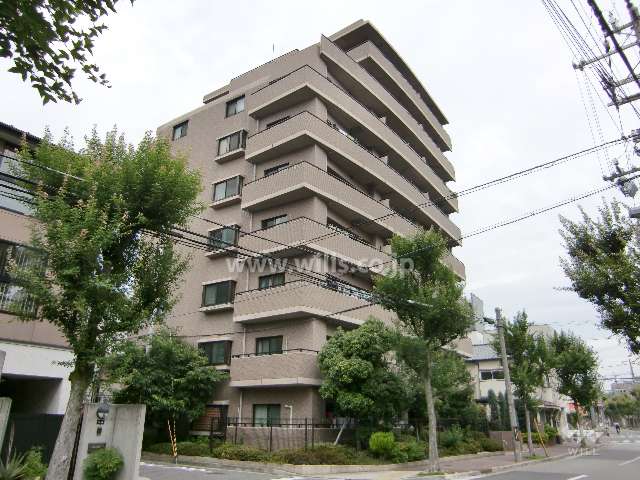 ステイツ西宮鳴尾プレストの外観（西側から）
