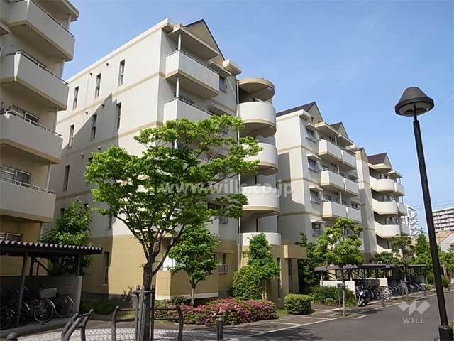 武庫川第2一番街5号棟の外観（北東側から）　