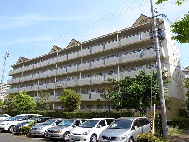 武庫川第2一番街6号棟の外観（南東側から）