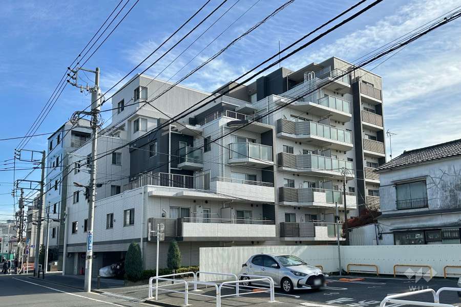 ベリスタ椎名町の外観（北西側から）