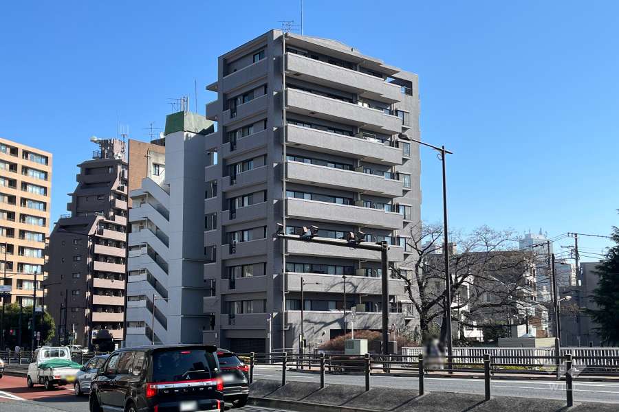 ライオンズシティ椎名町の外観（南西側から）