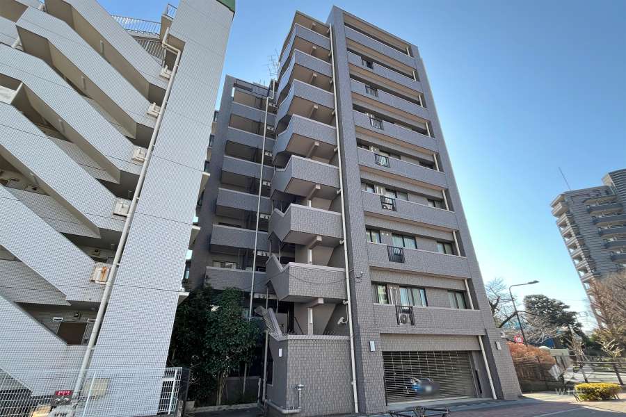 ライオンズシティ椎名町の外観（北西側から）　