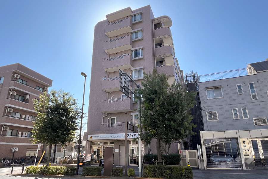 池袋ウエストヒルズの外観（北西側から）
