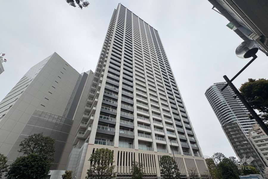 エアライズタワーの外観（南西側から）