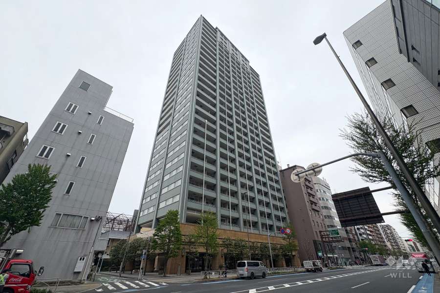 シティタワー池袋の外観（南西側から）