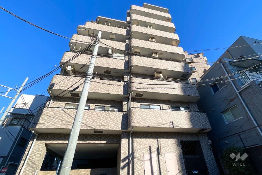 ライオンズシティ池袋の外観（北西側から）