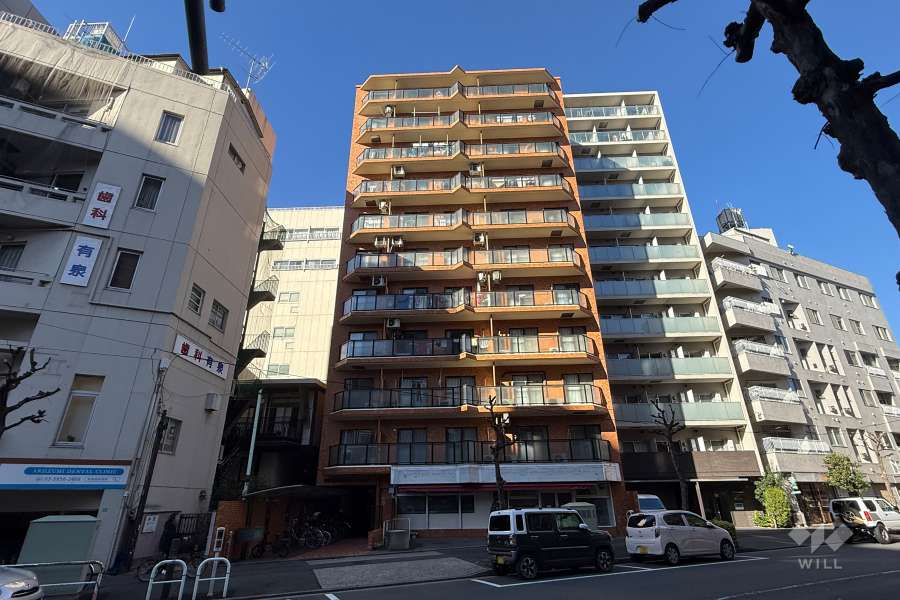 ライオンズマンション東池袋第2の外観（南東側から）