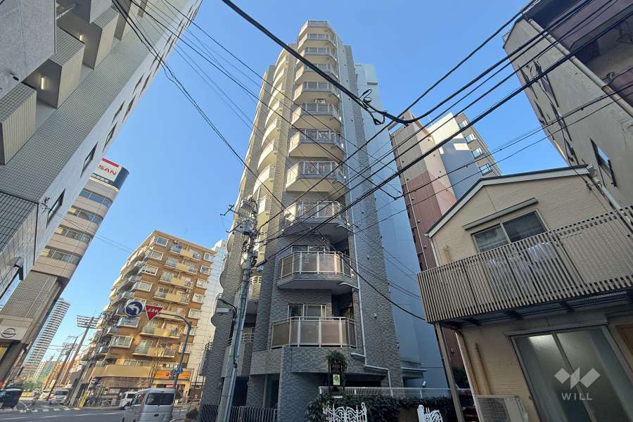 レックス大塚山の手台の外観（東側から）