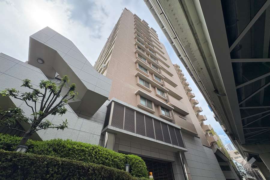 菱和パレス目白台グラーサの外観（南東側から）