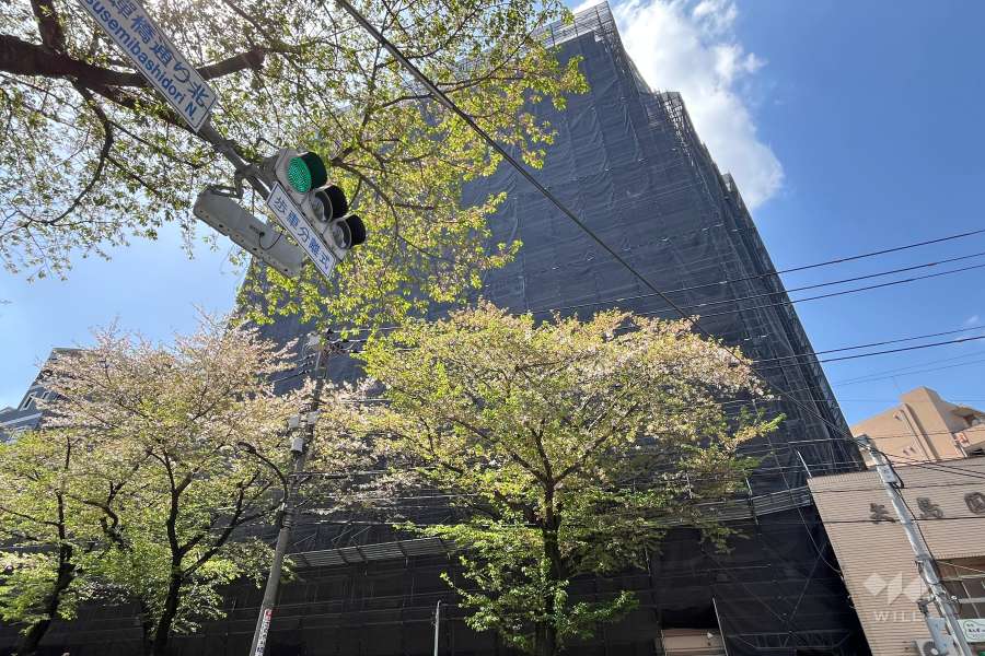 クリオ大塚弐番館の外観（北東側から）