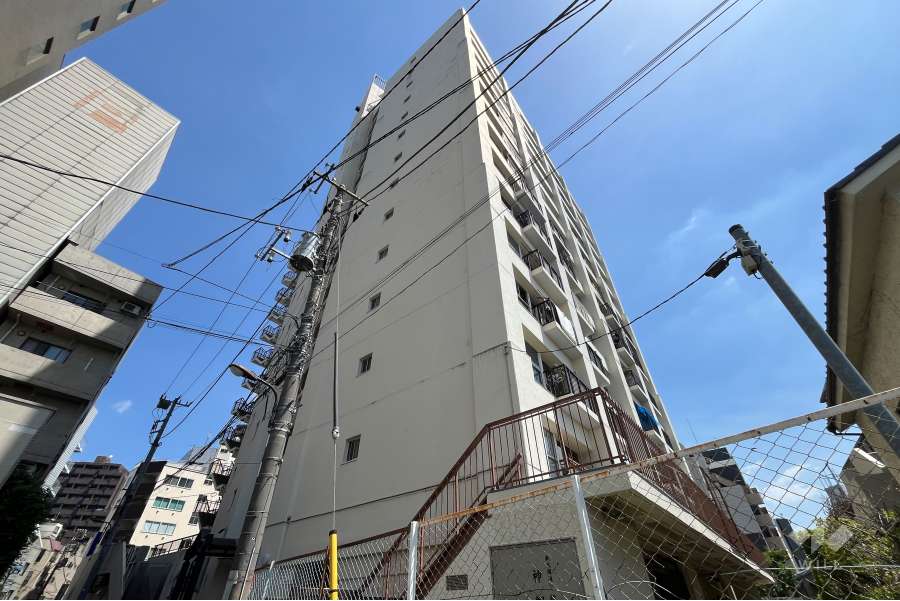 新大塚共同住宅の外観（西側から）