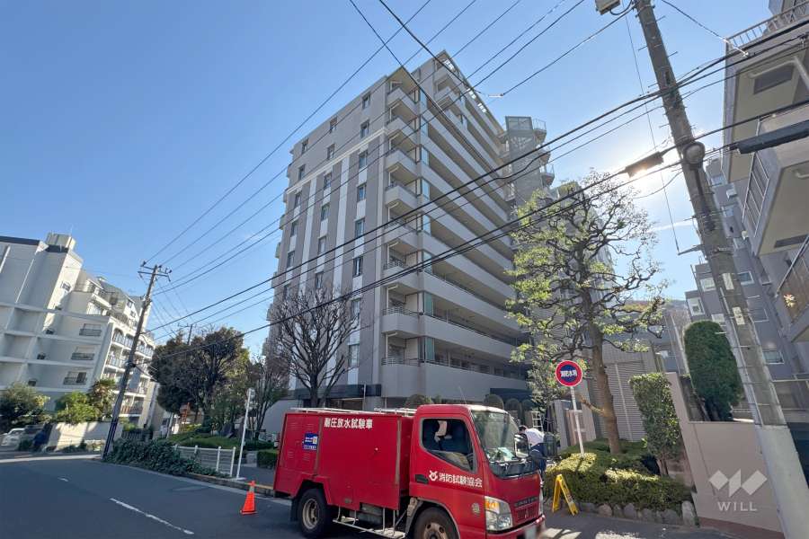 駒込パークハウスの外観（北西側から）