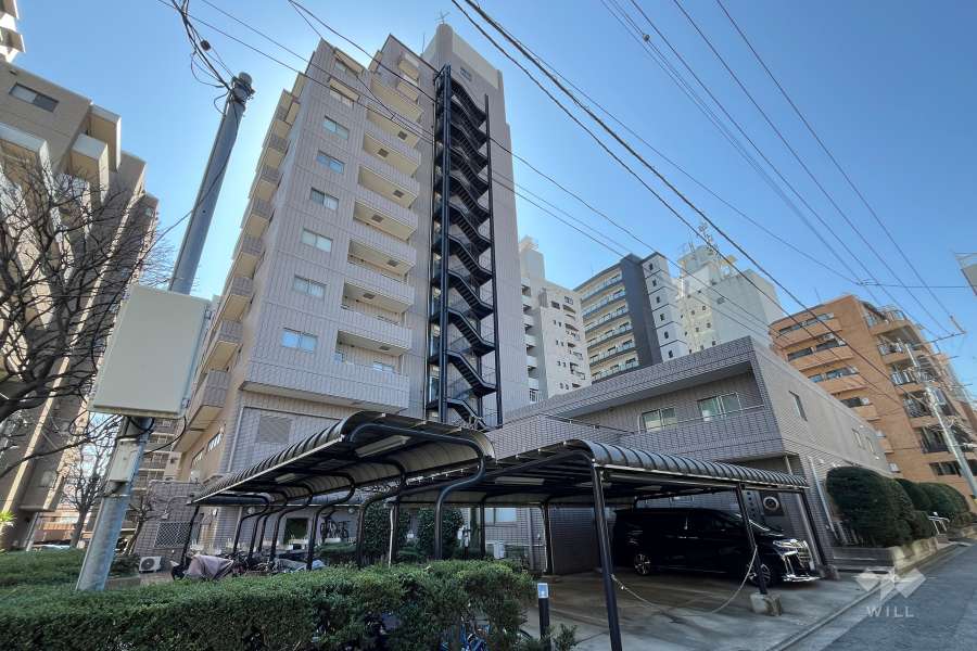 グランドメゾン上池袋の外観（北側から）
