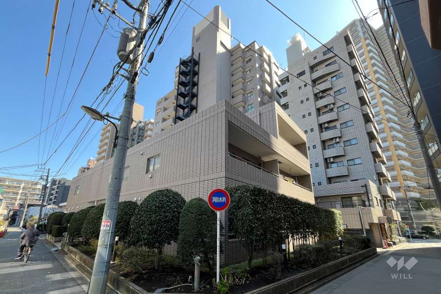 グランドメゾン上池袋の外観（西側から）