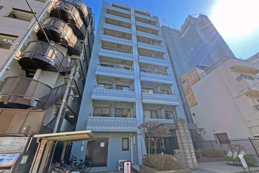 シーアイマンション池袋の外観（北西側から）