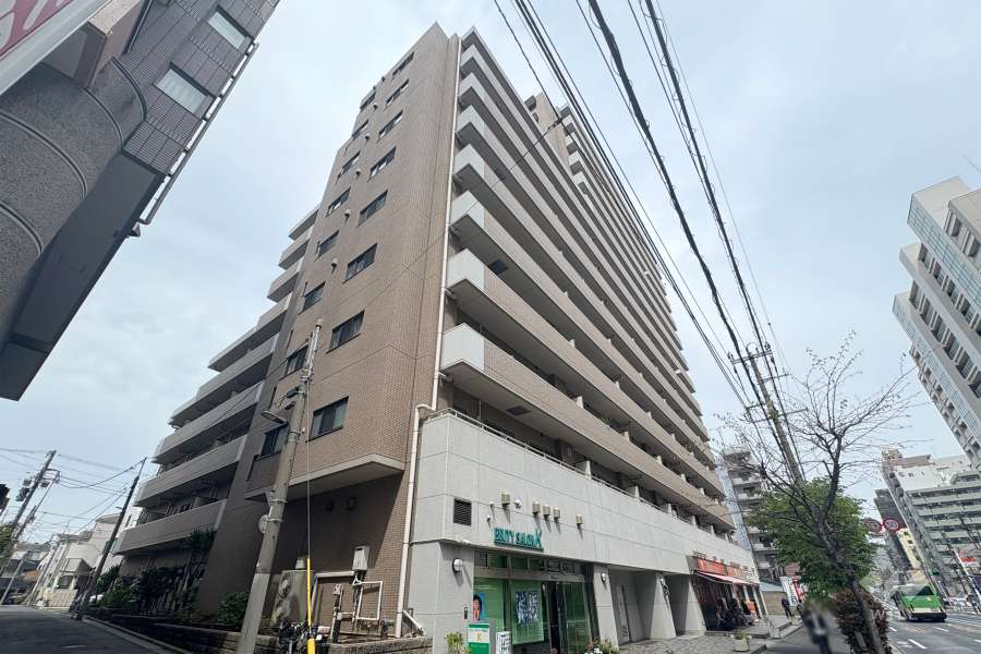 ソネット上池袋の外観（南側から）