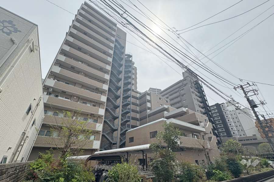 ソネット上池袋の外観（北東側から）