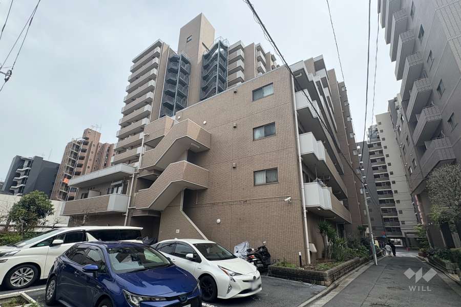 ソネット上池袋の外観（西側から）