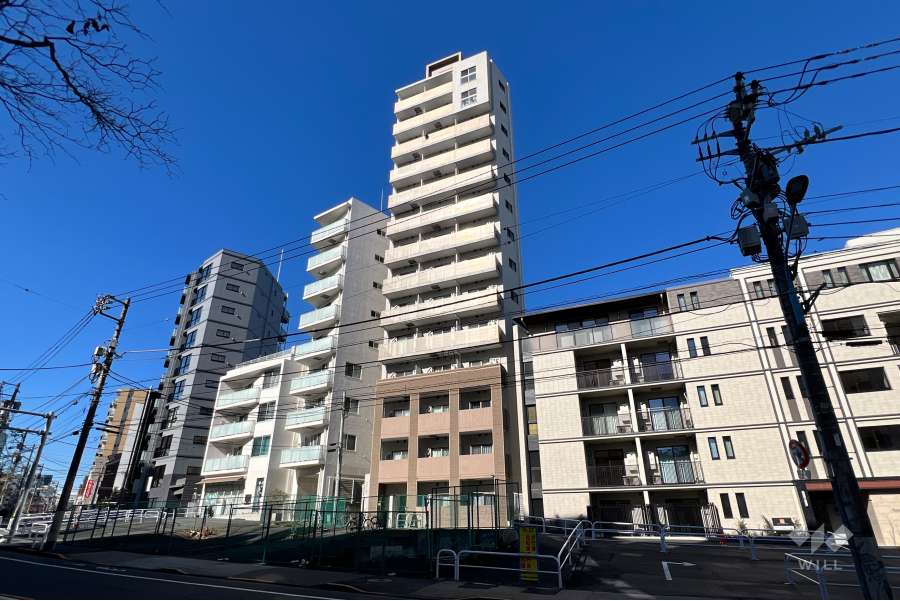 ドルチェ東新宿の外観（南東側から）