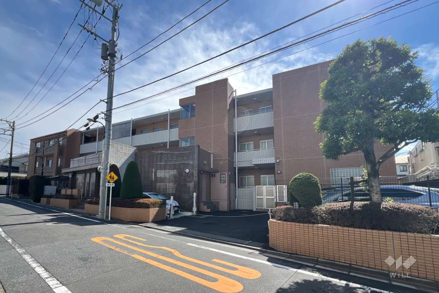ヒルズ千早町の外観（北西側から）