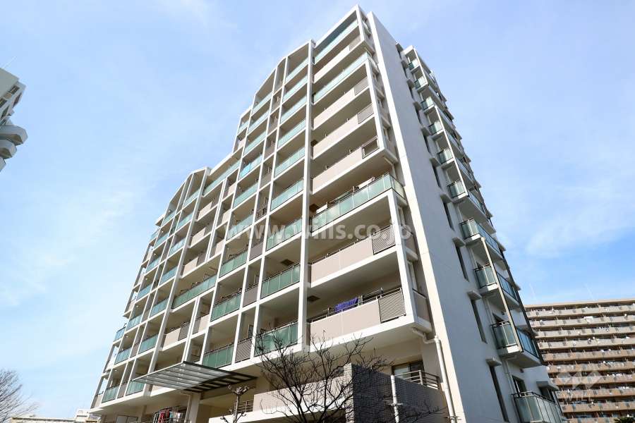 武庫川第2三番街6号棟の外観（南東側から）