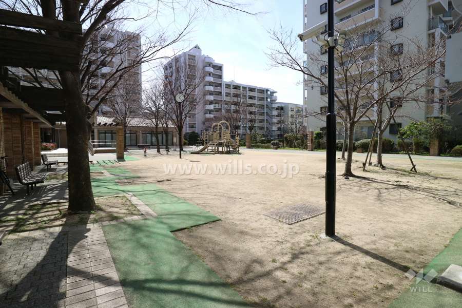 敷地内の公園