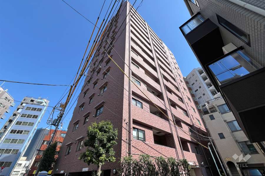 ライオンズマンション目白の外観（南西側から）