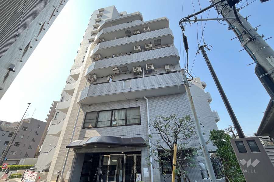 フロール巣鴨の外観（南東側から）