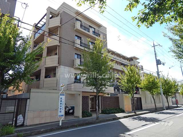 ワコーレテラス武庫之荘の外観（北東側から）