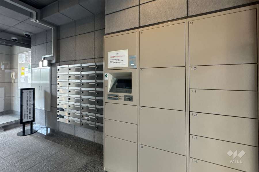 宅配ボックスと共用ポスト