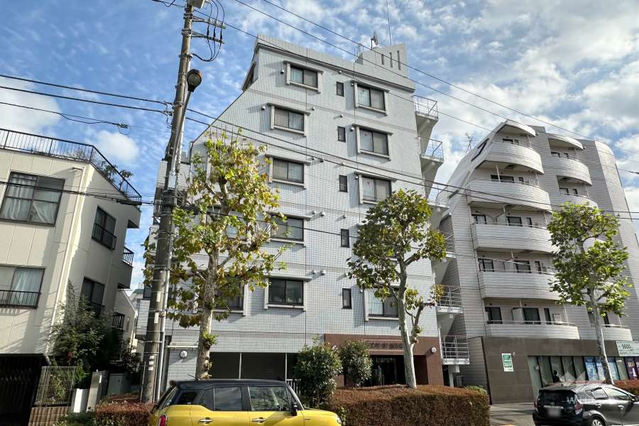 アビタシオン南長崎の外観（北西側から）