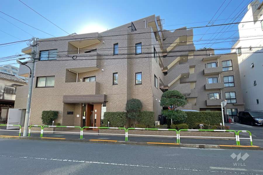 モアクレスト上池袋の外観（北西側から）