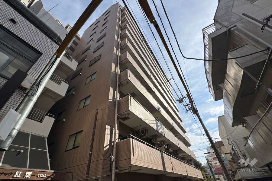 マイキャッスル大塚アーバンステージの外観（北西側から）